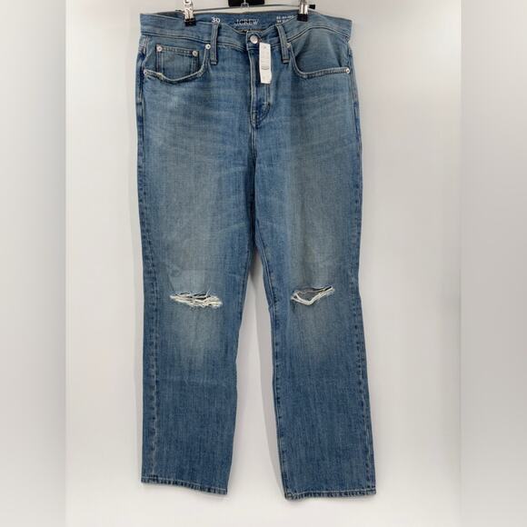 J.Crew Slouchy distressed jean Kyoto Wash - Picture 6 of 9